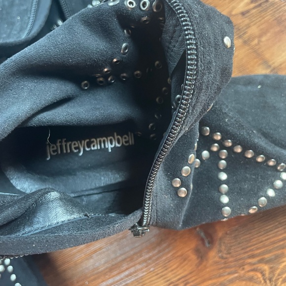 Jeffery Campbell OTK studded boots - Picture 4 of 4